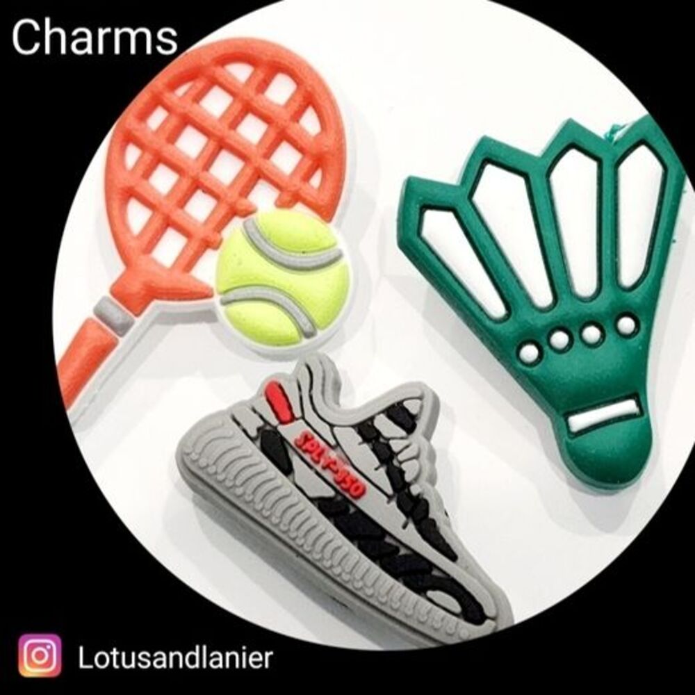 Shoe Charms Sporty Charms Set of 3